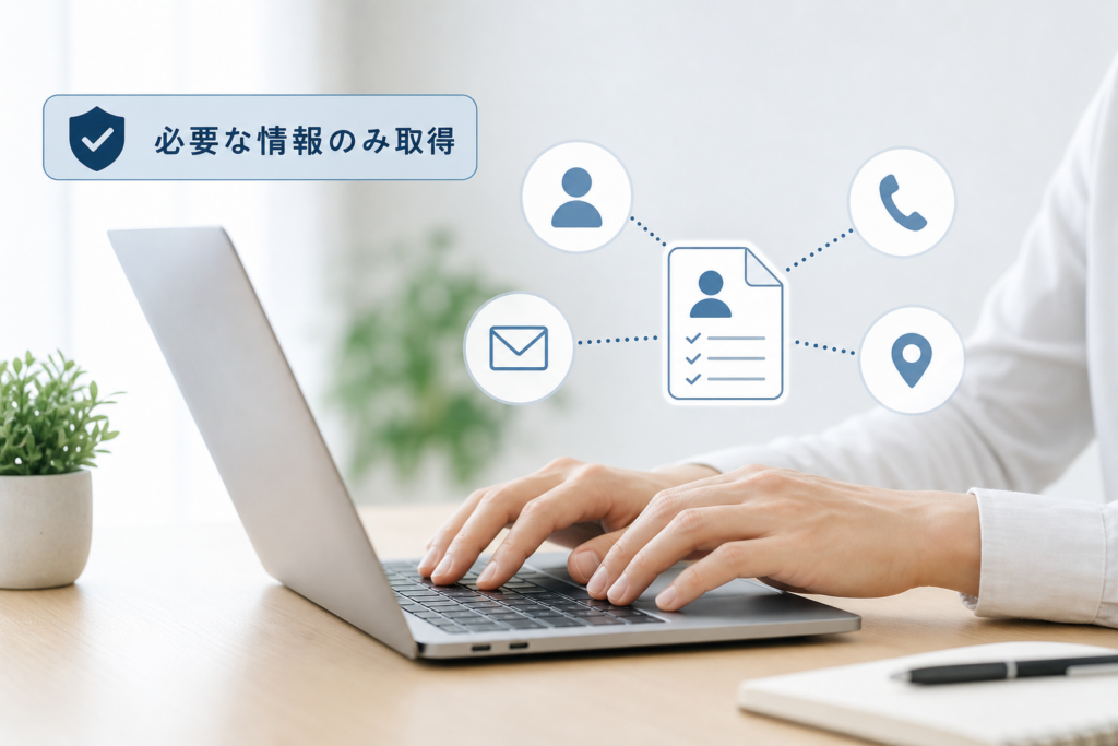 2. 個人情報の取得