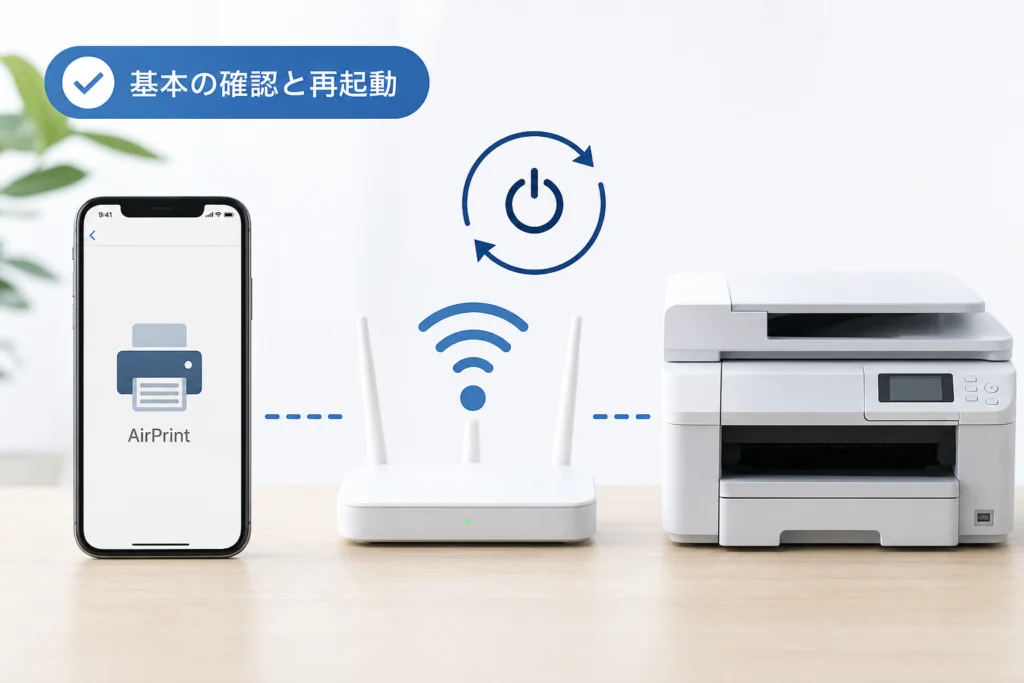 iPhoneでAirPrintプリンタが見つからない時の確認手順と直し方 | Logica