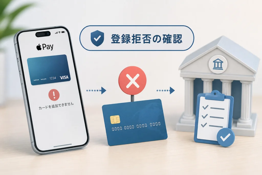 カード会社側で登録が止まる場合は何を確認する？