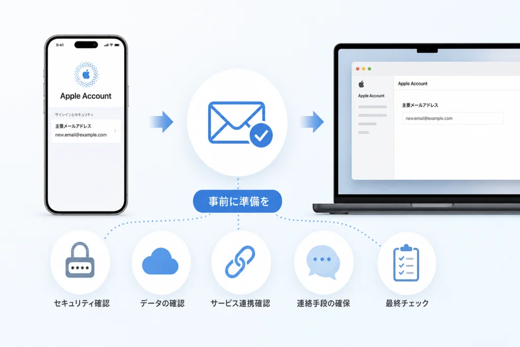 キャリアメールの解約前に用意するもの