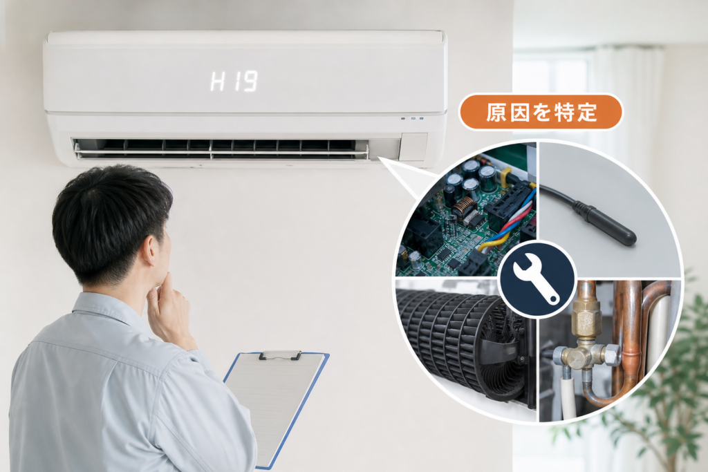 リセットしてもH19が直らない主な原因