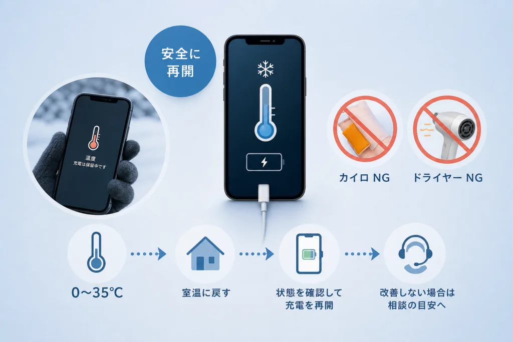 充電上限・最適化は、自分の機種でどこを見る?