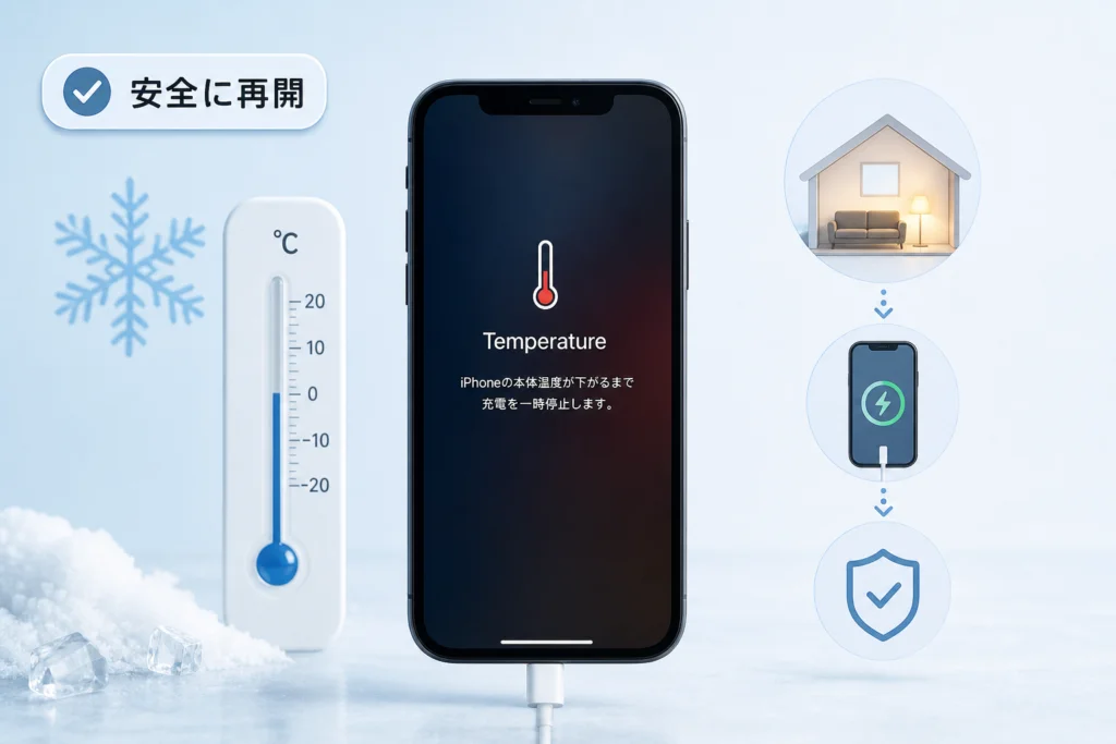冬の充電停止は何℃から起こる?