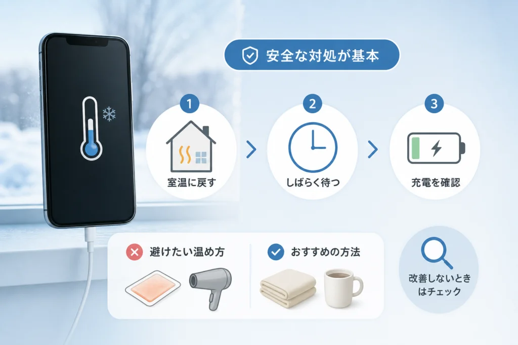 寒さと「充電保留中」はどう関係する？