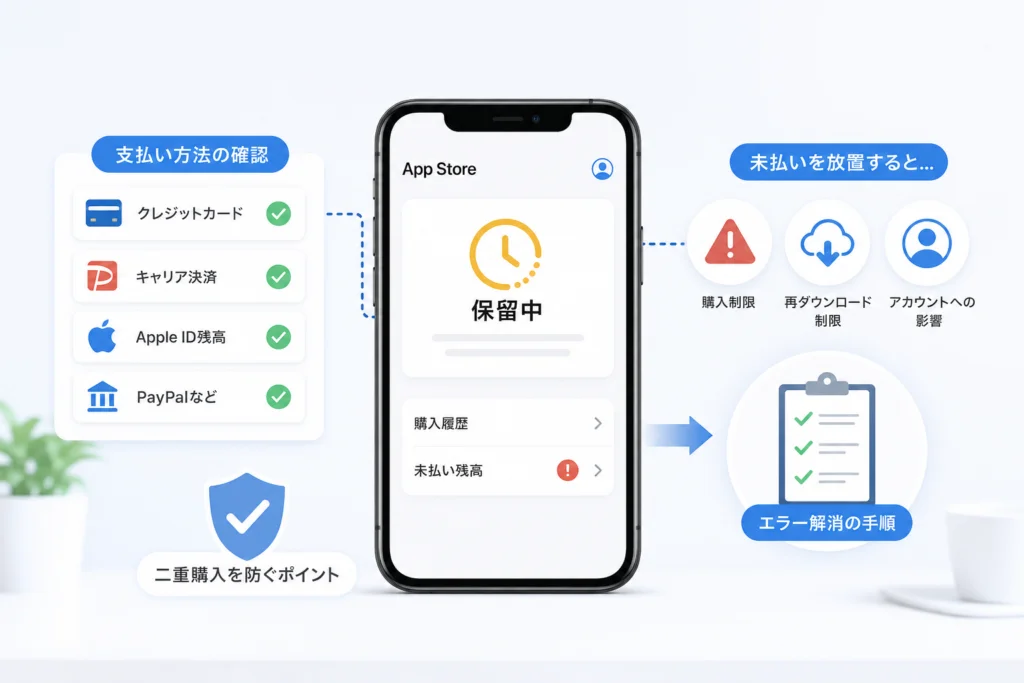 支払い方法別に何を確認すればよい？