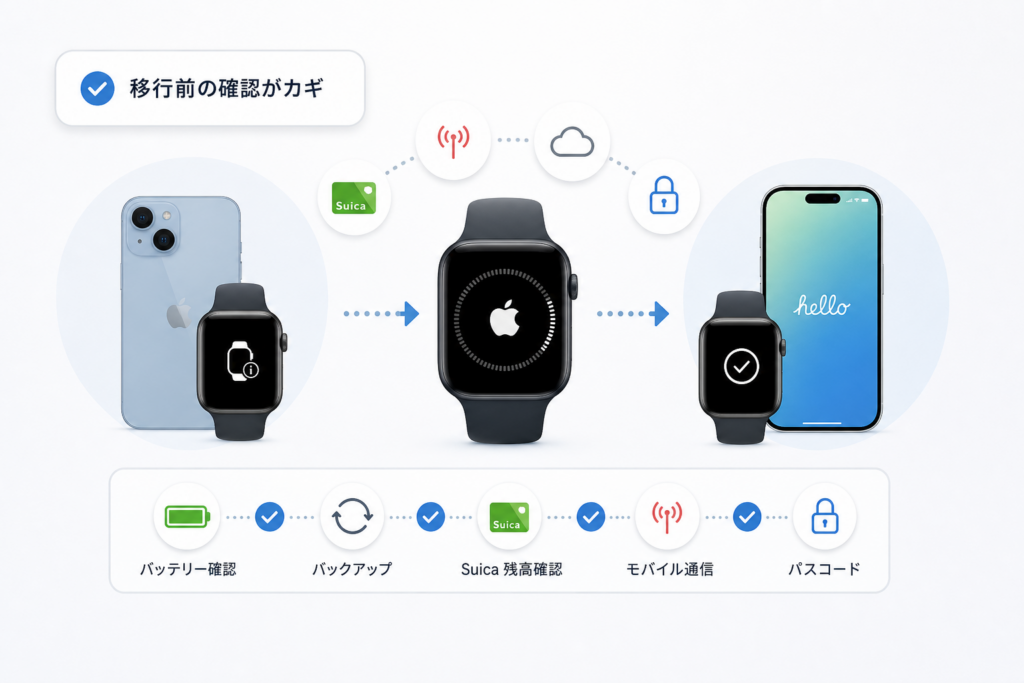 移行前に何を確認すれば、データを残しやすい?