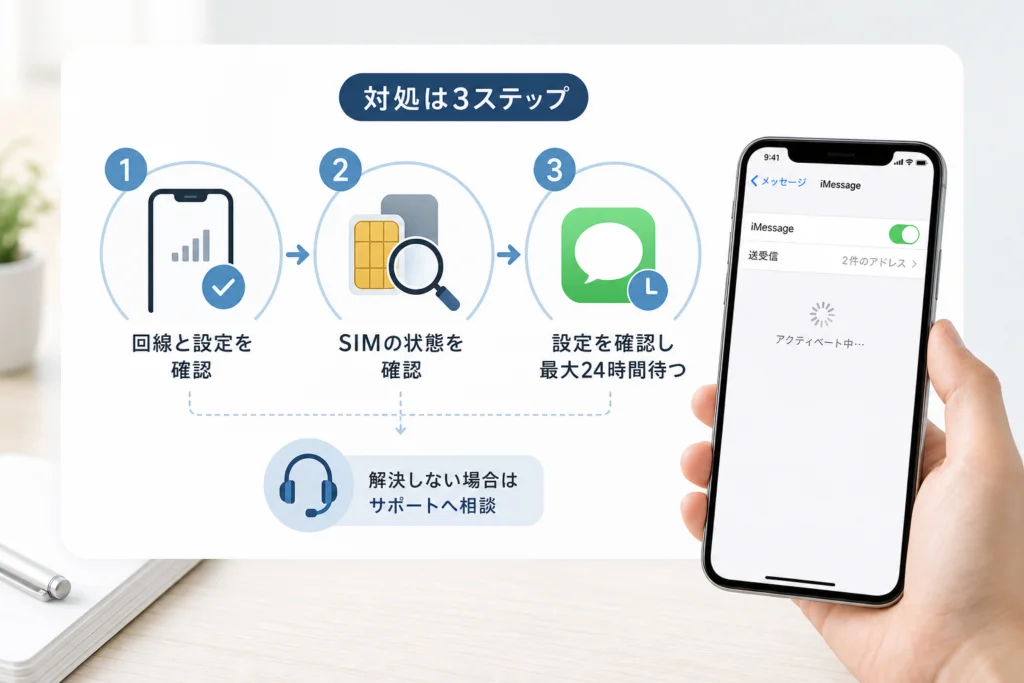 表示や症状から、次に何をすればよい?
