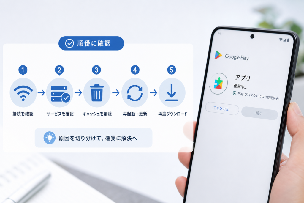 Google公式案内に沿って順番に試す手順