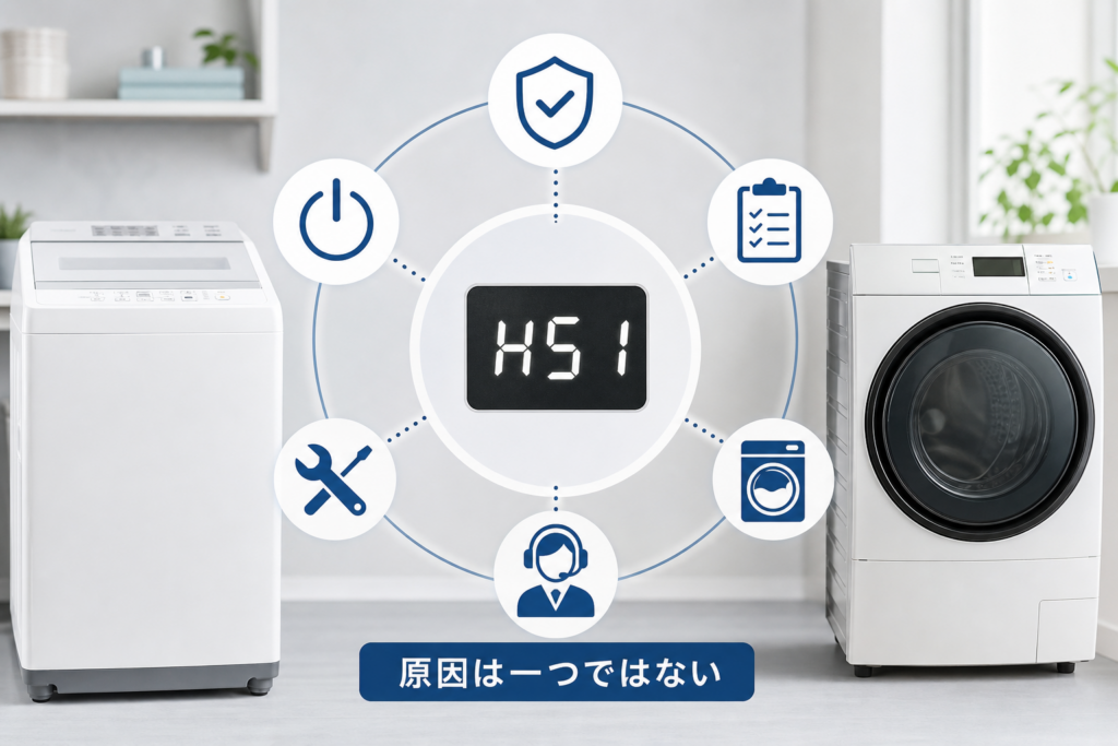 H51の原因は表示だけでは特定できない