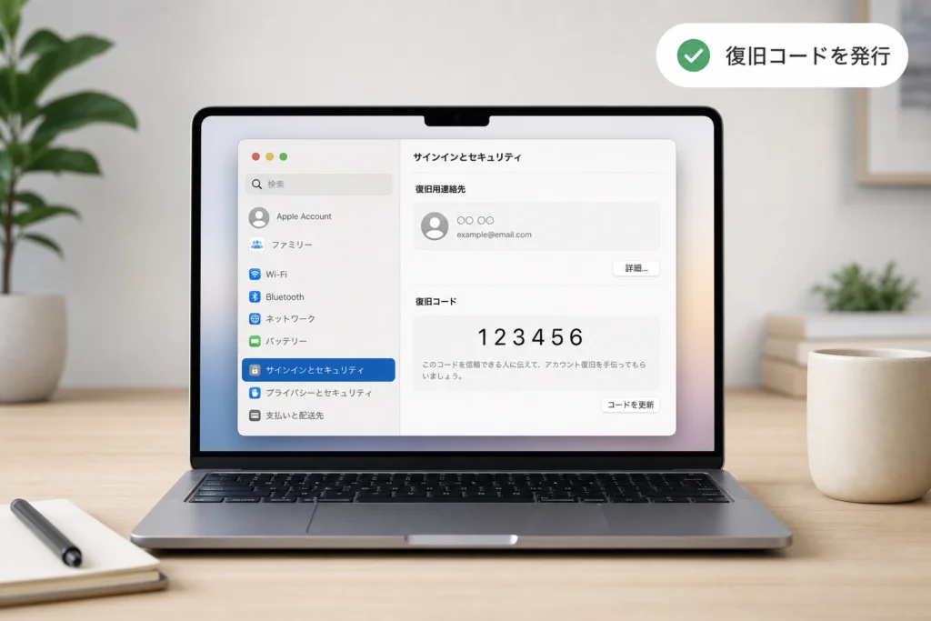 Macではどの画面を開く？