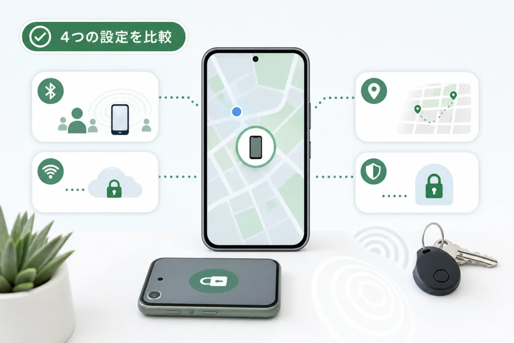 オフライン探索の設定を比較｜どれを選ぶ？