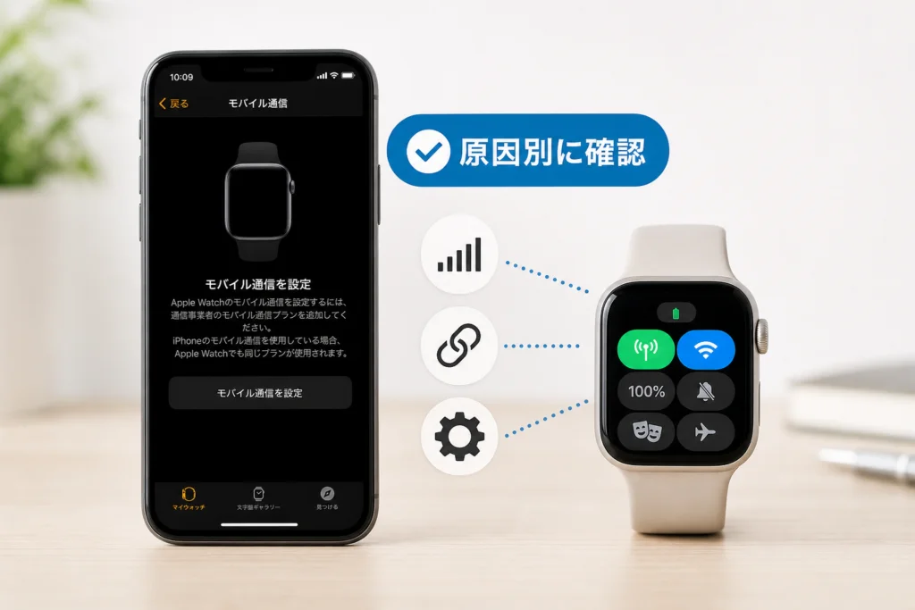 モバイル通信が設定できない・繋がらない場合は何を確認する？