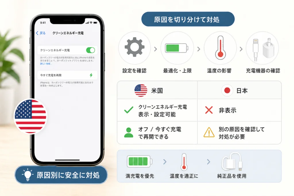 提供地域と動作条件は、どう違う?