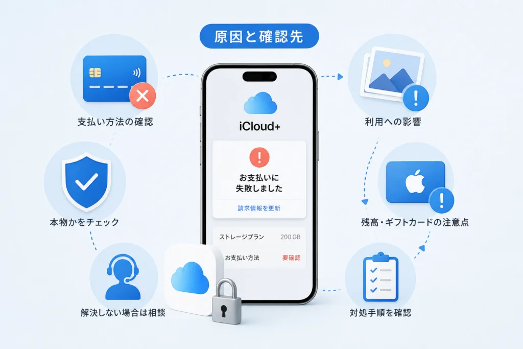 支払いが拒否される原因と、確認すべき相手