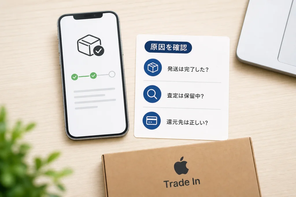 査定や還元が進まない主な原因と確認方法