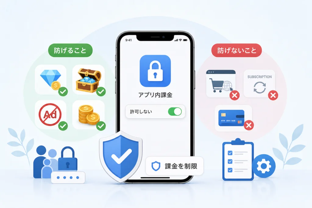 課金禁止で防げること・防げないこと