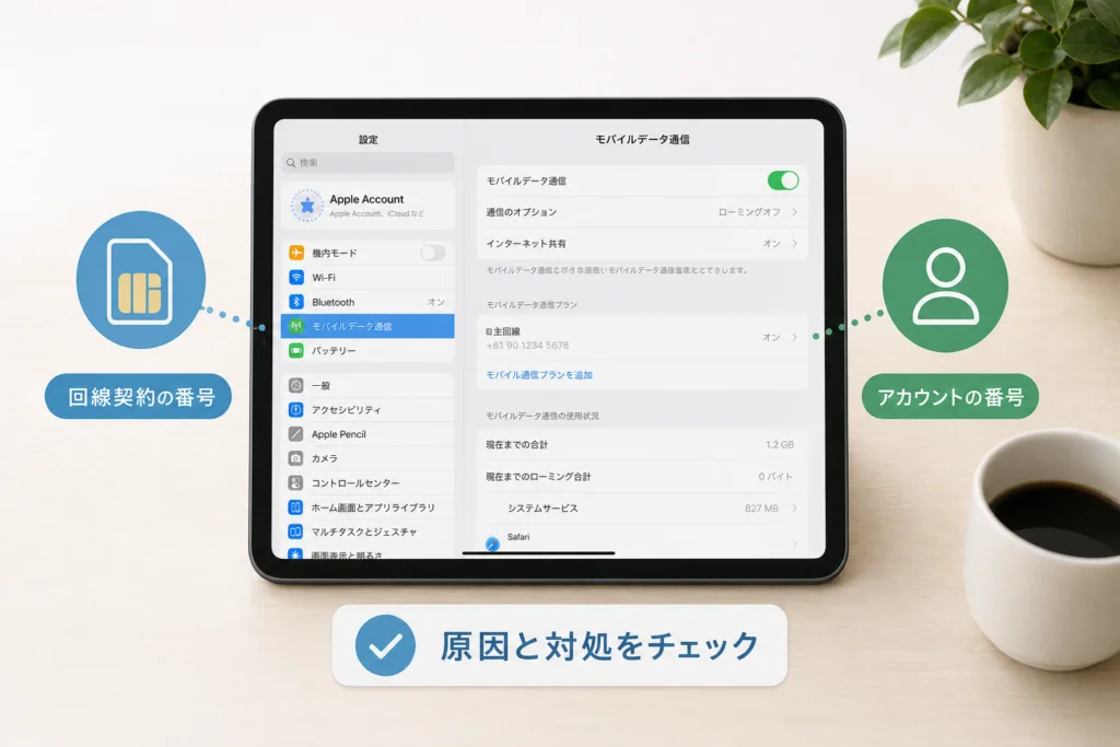 電話番号が「不明」・表示されないときの原因と対処法